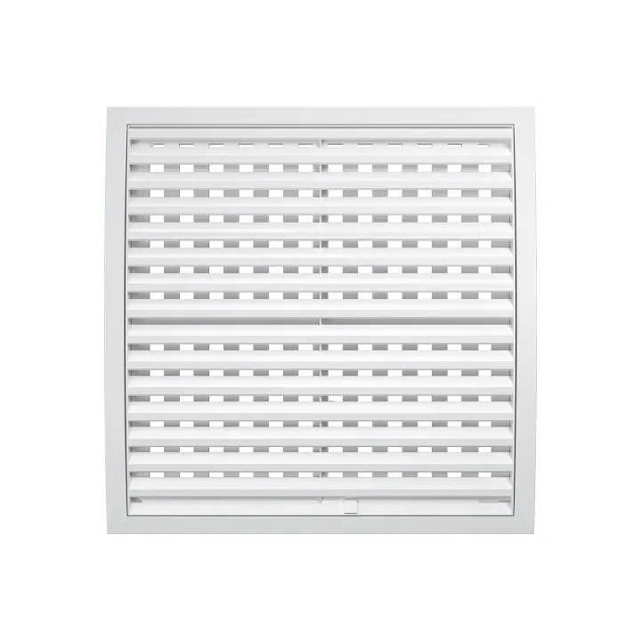 Removable grill with adjustable flow section 350x350