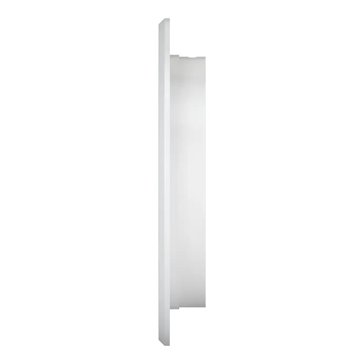 Outside round grill D150 with flange D125, ASA plastic