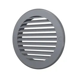 Outside round grill D200 with flange D150, ASA plastic