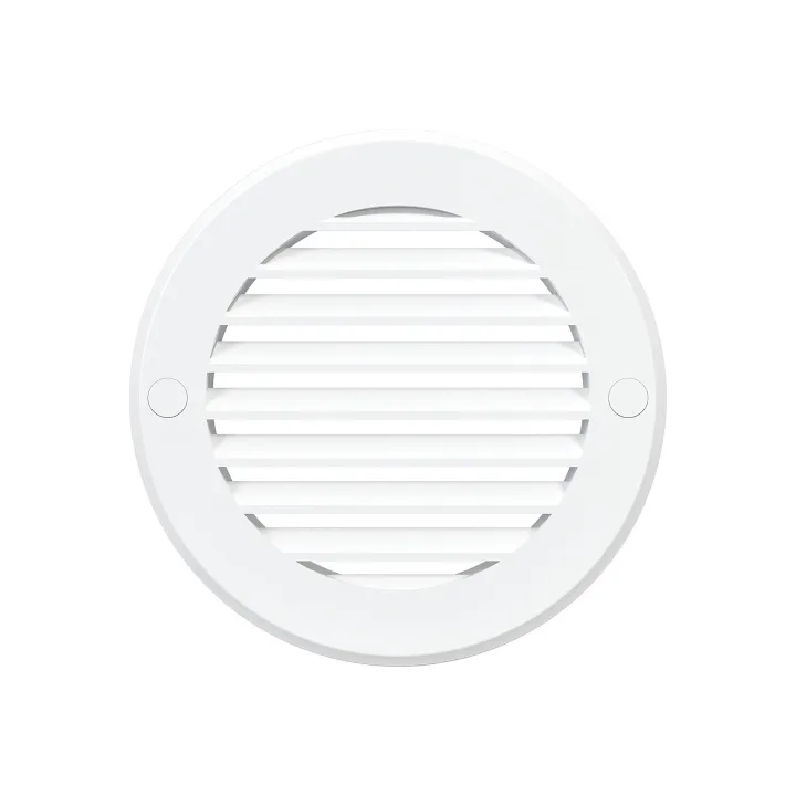 Exhaust round grill D130 with flange D100