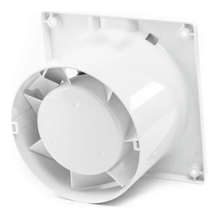 Bathroom extractor fan Ø125 with glass cover