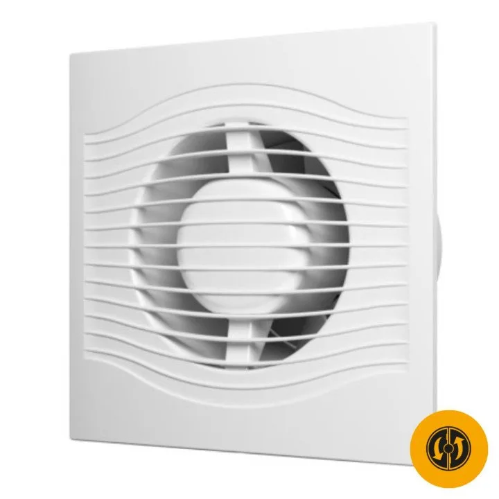 SLIM 6C, Axiální ventilátor s zpětnou klapkou BB D150
