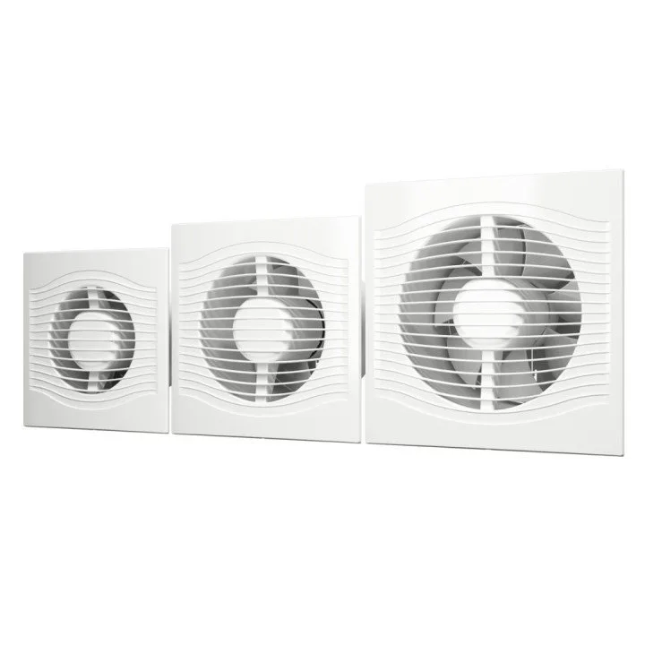 SLIM 6C, Axiální ventilátor s zpětnou klapkou BB D150