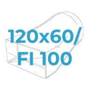 120x60 / Ø100 mm