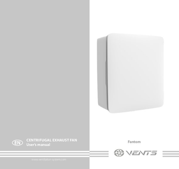 VENTS Fantom TH - user manual