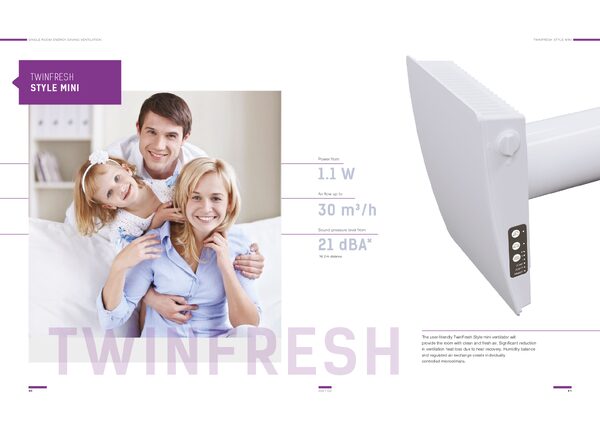 VENTS TwinFresh Style mini - Adatlap