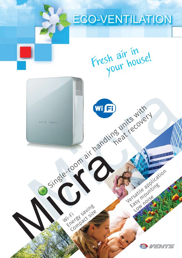 VENTS Micra 100 E WiFi - Adatlap