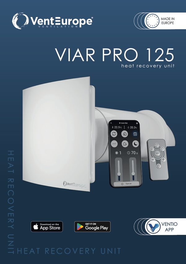 VIAR PRO 125 - Jellemzők