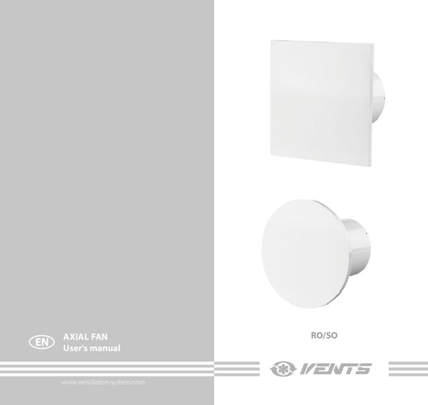 VENTS RO 100 TH - user manual