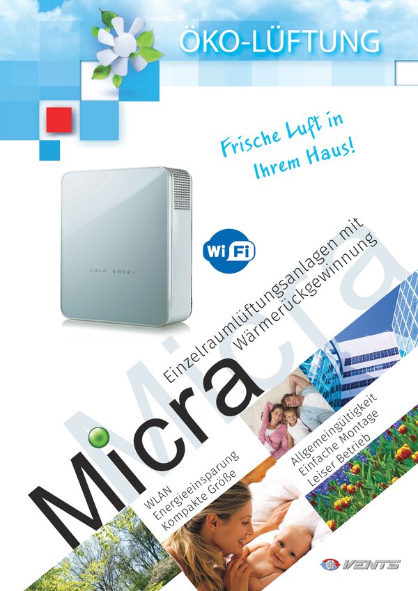 VENTS Micra 100 E WiFi - Adatlap